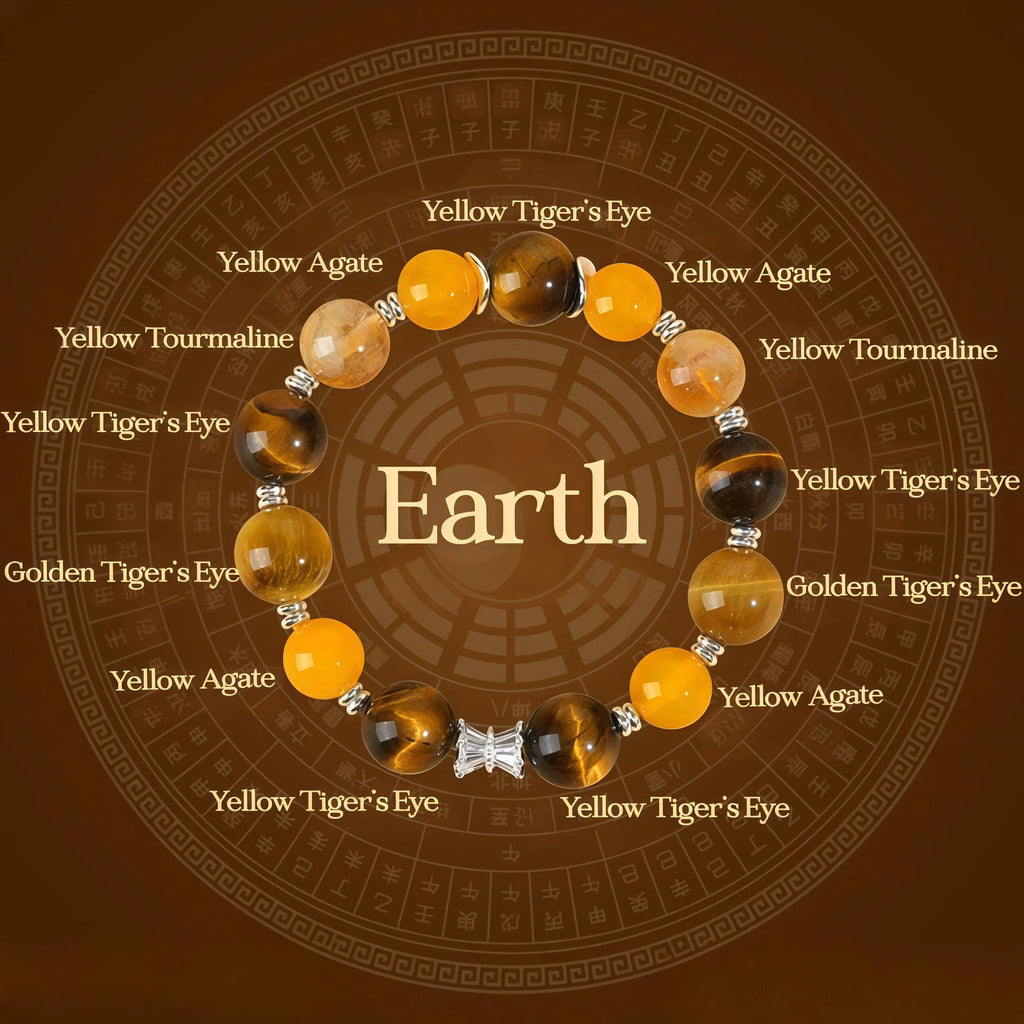 Golden Stability - The Earth Element Wealth Bracelet