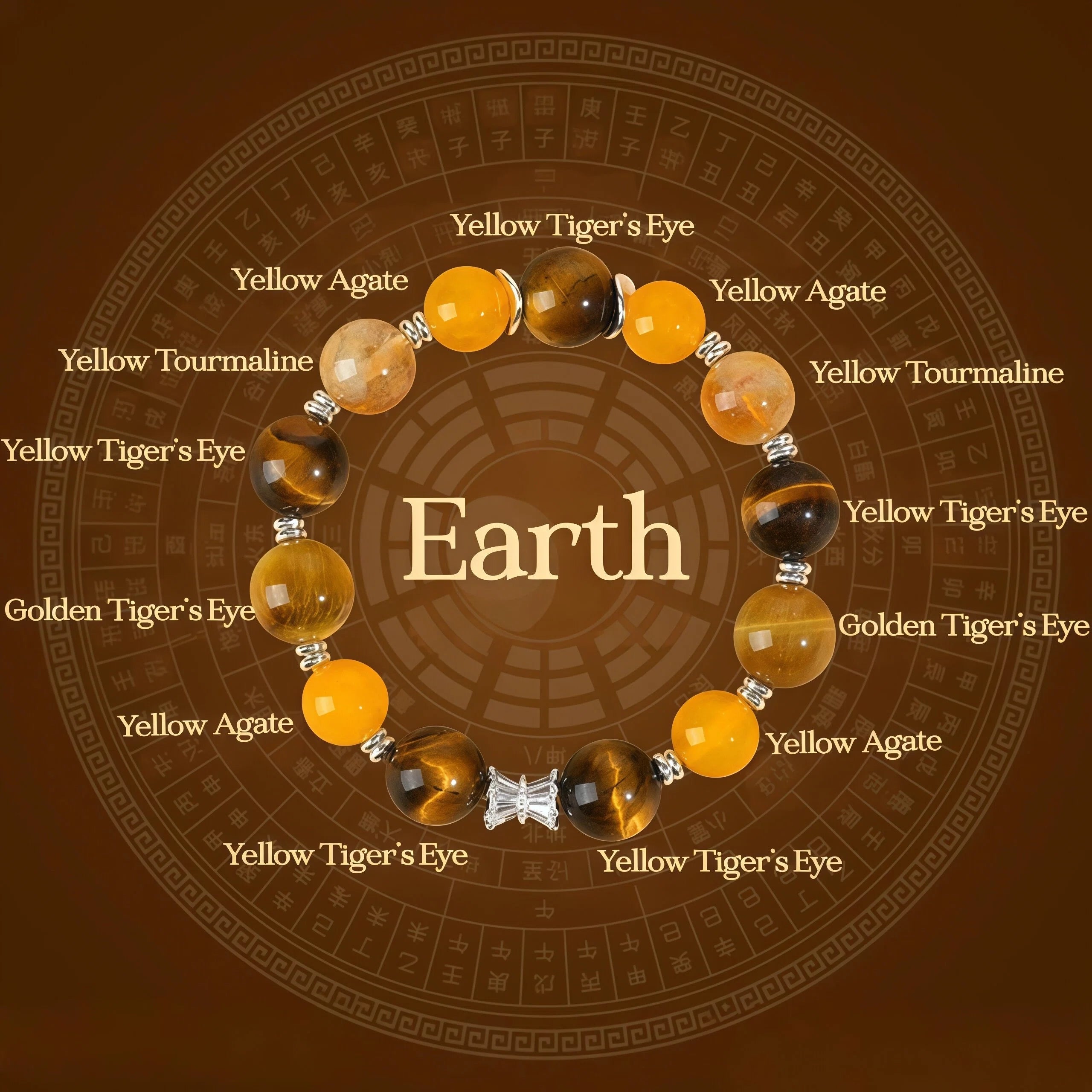 Golden Stability - The Earth Element Wealth Bracelet