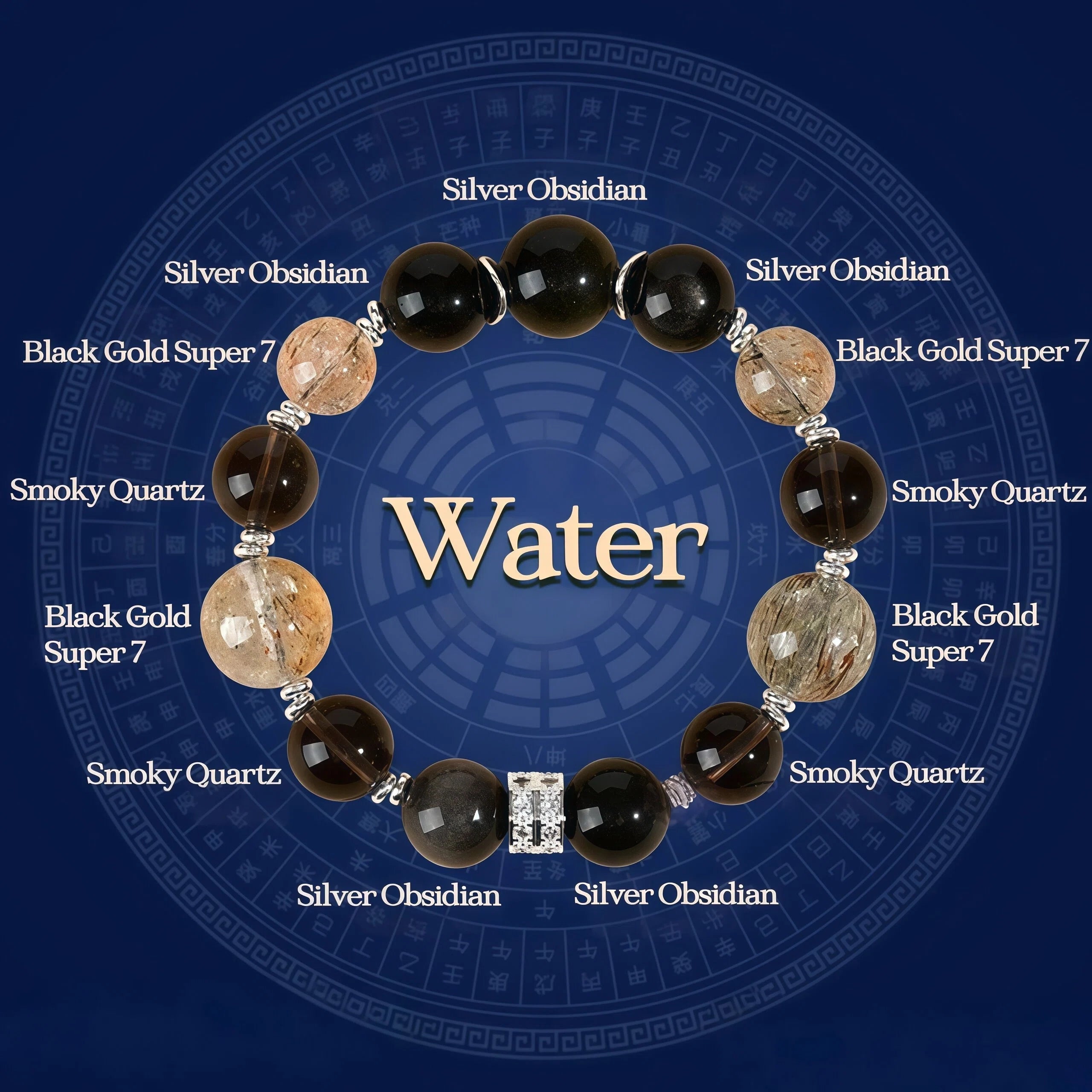 Abyssal Wisdom - The Water Element Flow Bracelet